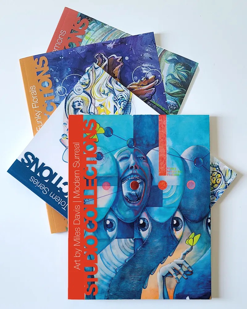 Massive Burn Studios | Studio Collections Book Series | Art by Miles Davis