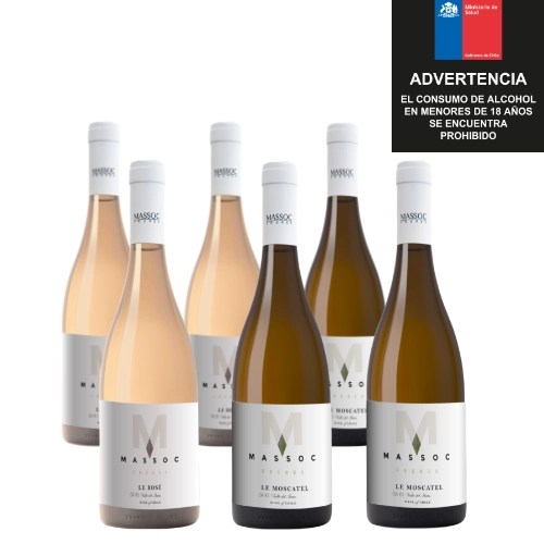 Caja Mixta 01: 3 Le Moscatel + 3 Le Rosé - caja 6x750
