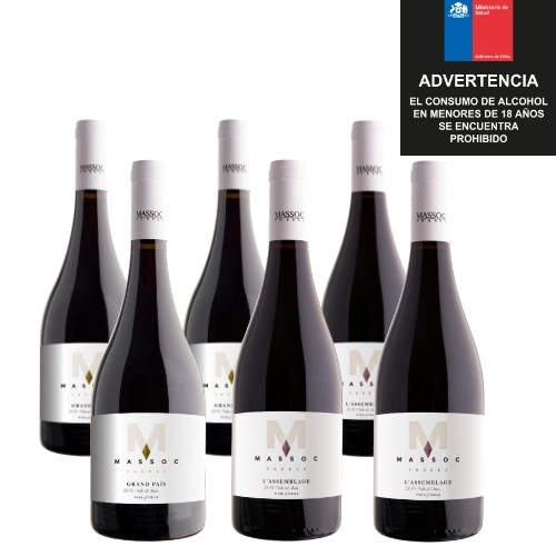 Caja Mixta 02: 3 Grand País + 3 L'Assemblage - caja 6x750