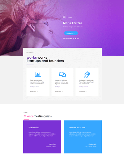 Master Addons Template