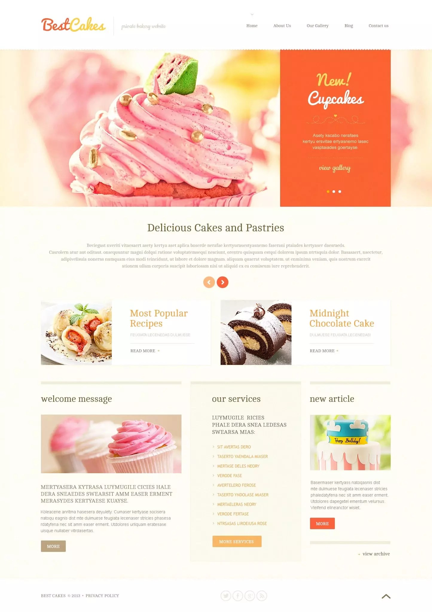 When you first install wordpress, your menu bar is determined by the . WordPress Food Blog Themes - 10 Premium WP Templates