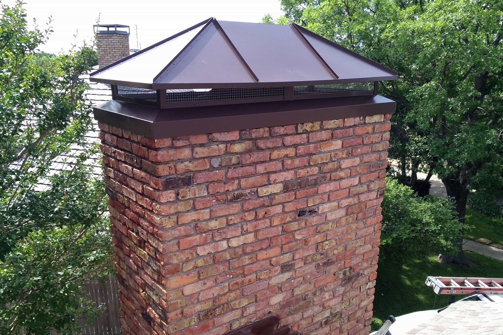 Chimney Weather Cap Or Chimney Crown Construction Details For Building A Masonry Chimney Weather Cap