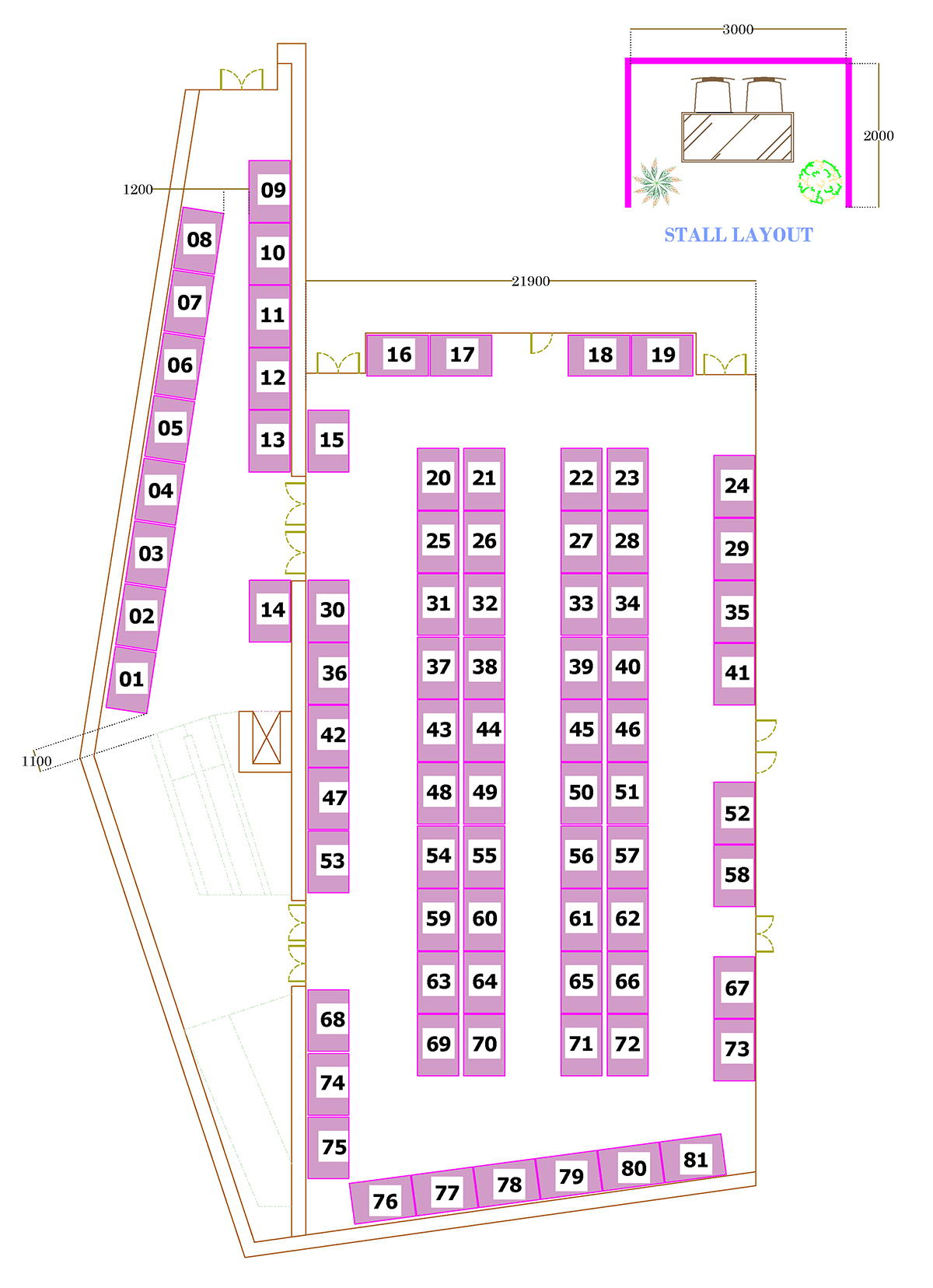 Event Stall Bookings