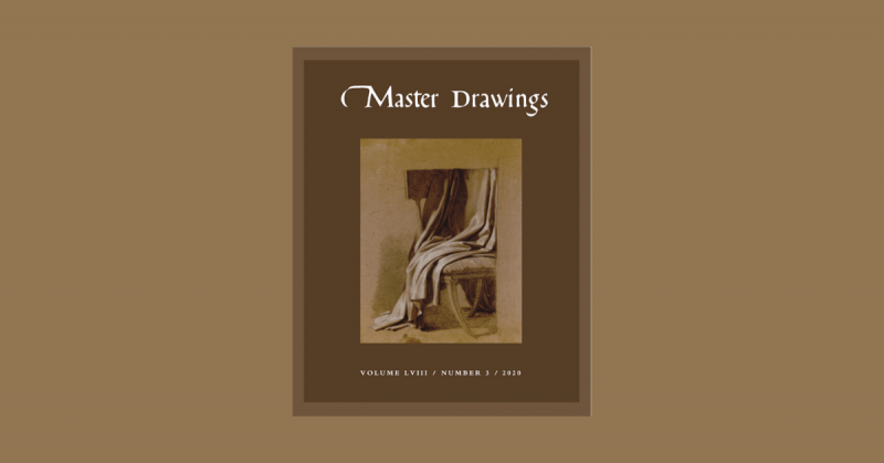 Cover, Master Drawings Volume 58, No. 3 (Fall 2020) - NEWS POST
