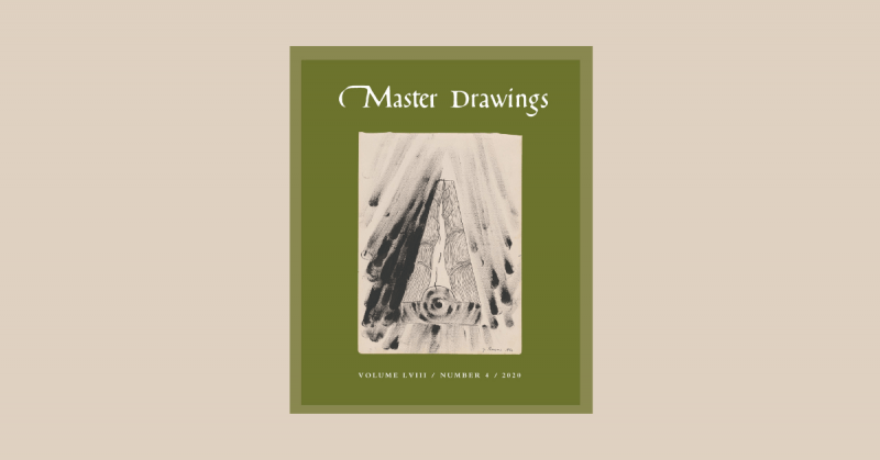 Cover, Master Drawings Volume 58, No. 4 (Winter 2020) NEWS POST