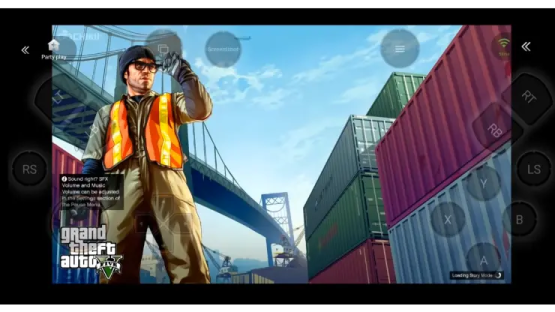 Gameplay of GTA 5 PPSSPP