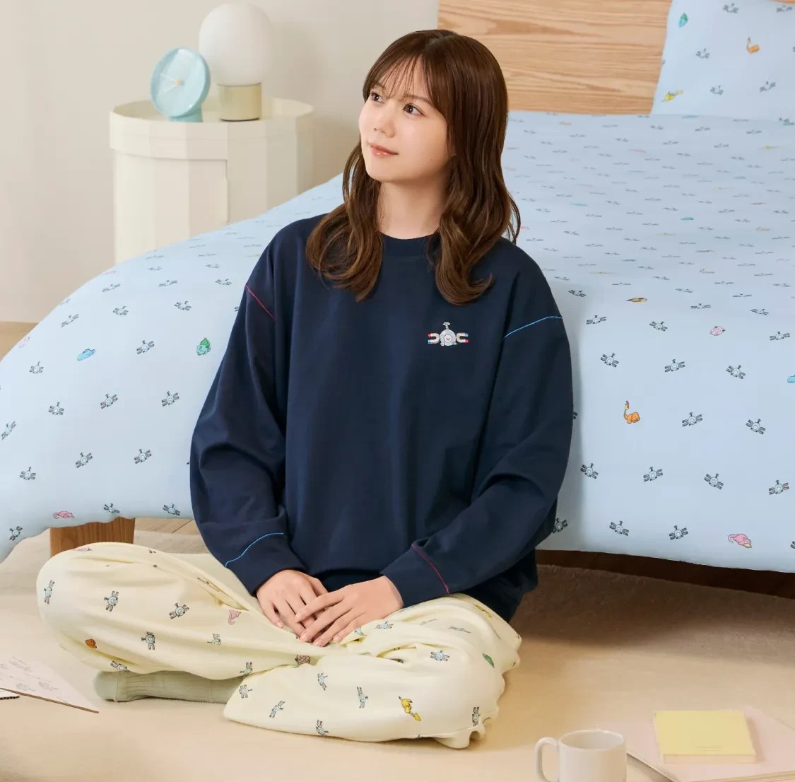 Official NELL × COIL bedroom collection featuring Pokémon Magnemite