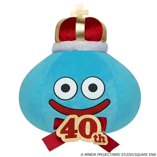 ドラゴンクエスト40周年記念 スライムぬいぐるみL 公式商品画像