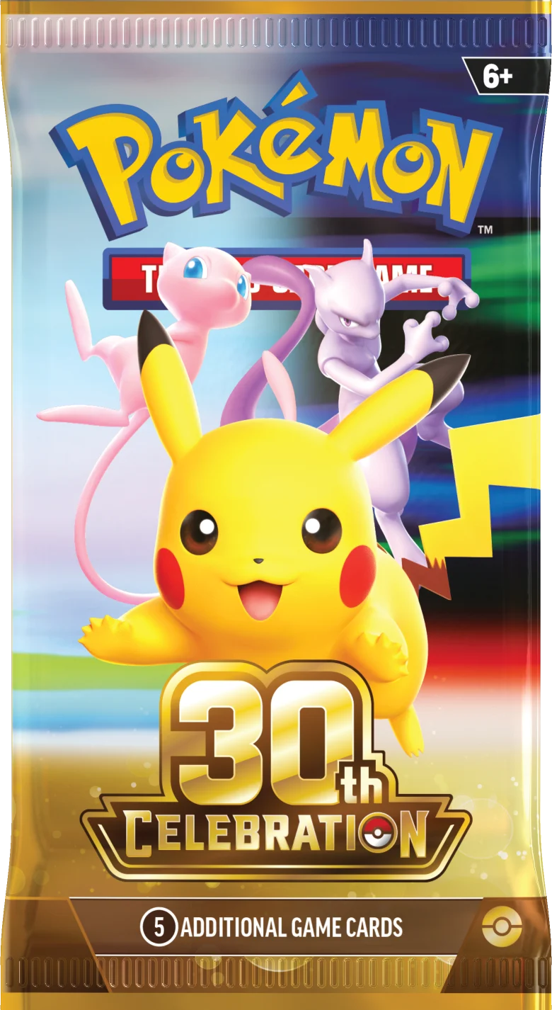 포켓몬 TCG 30th Celebration 부스터 팩 포장
