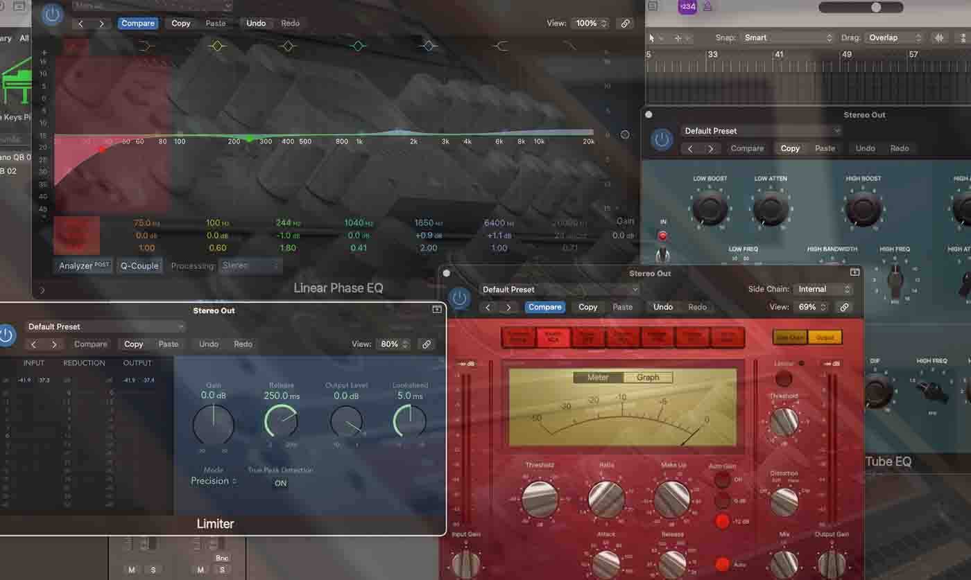 Mastering basics with Logic Pro X stock plugins Mastering In Logic