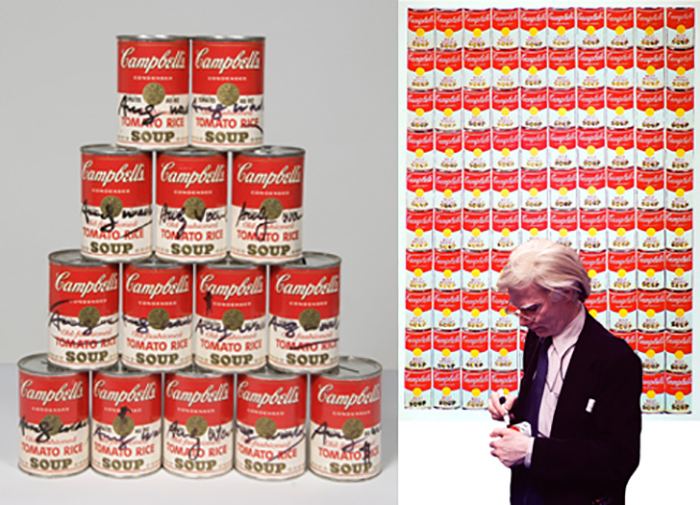 художник который рисовал банки с супом