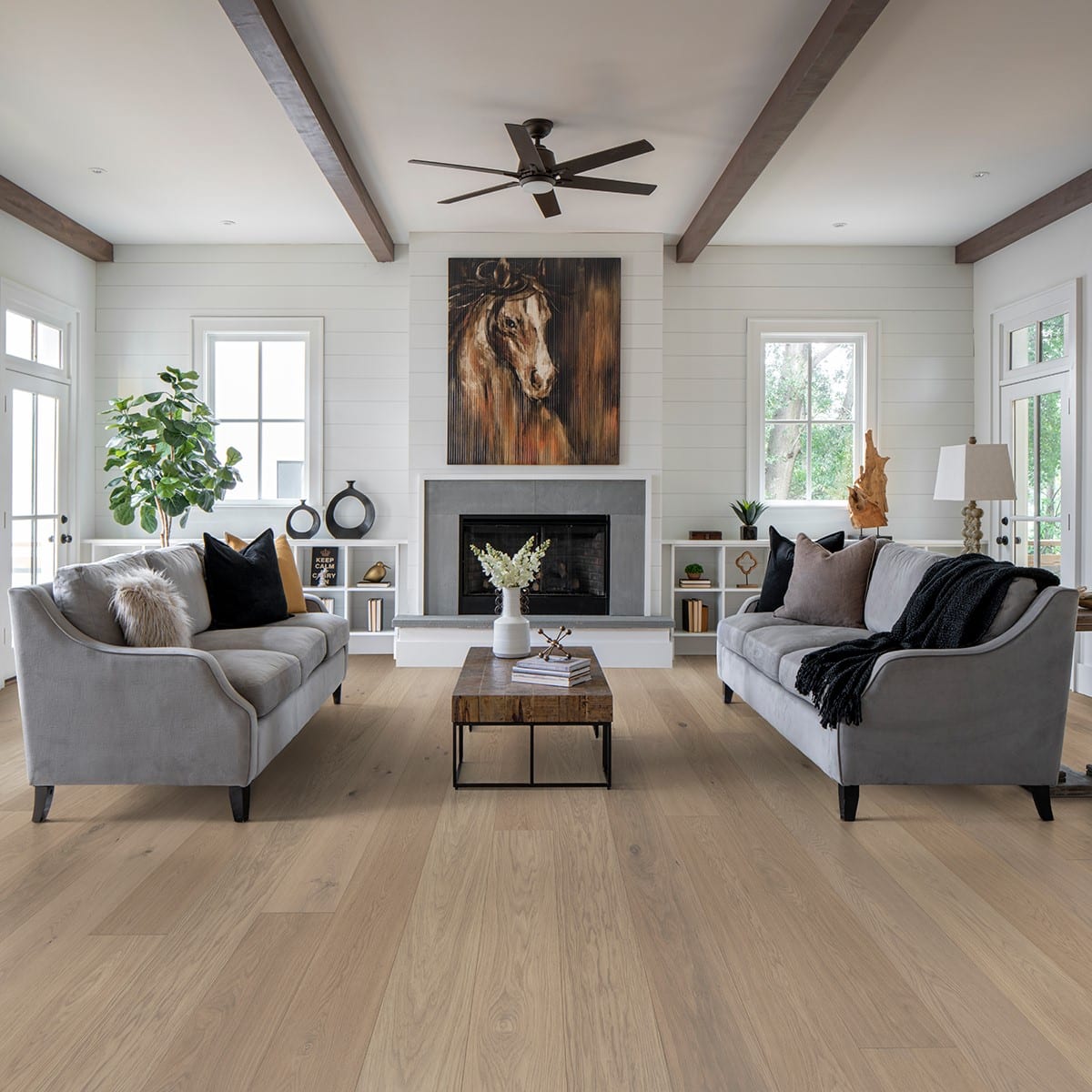 Valinge Woodura - Misty White Oak Nature XL Collection - Masters