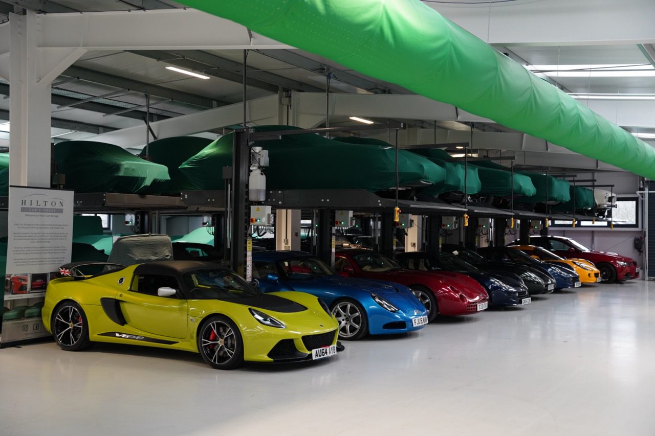 Hilton Moss newly expanded classic and exotic car storage