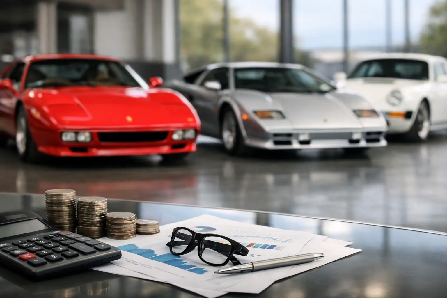 Classic Supercar Values Example Explained