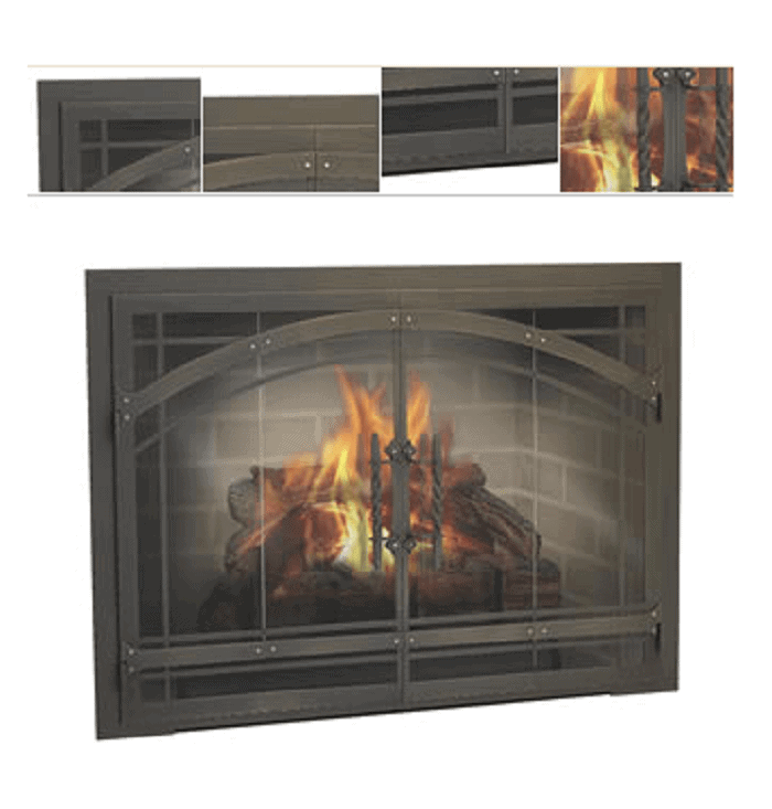 Fireplace Glass Doors What You Need To Know Elegant Fireside