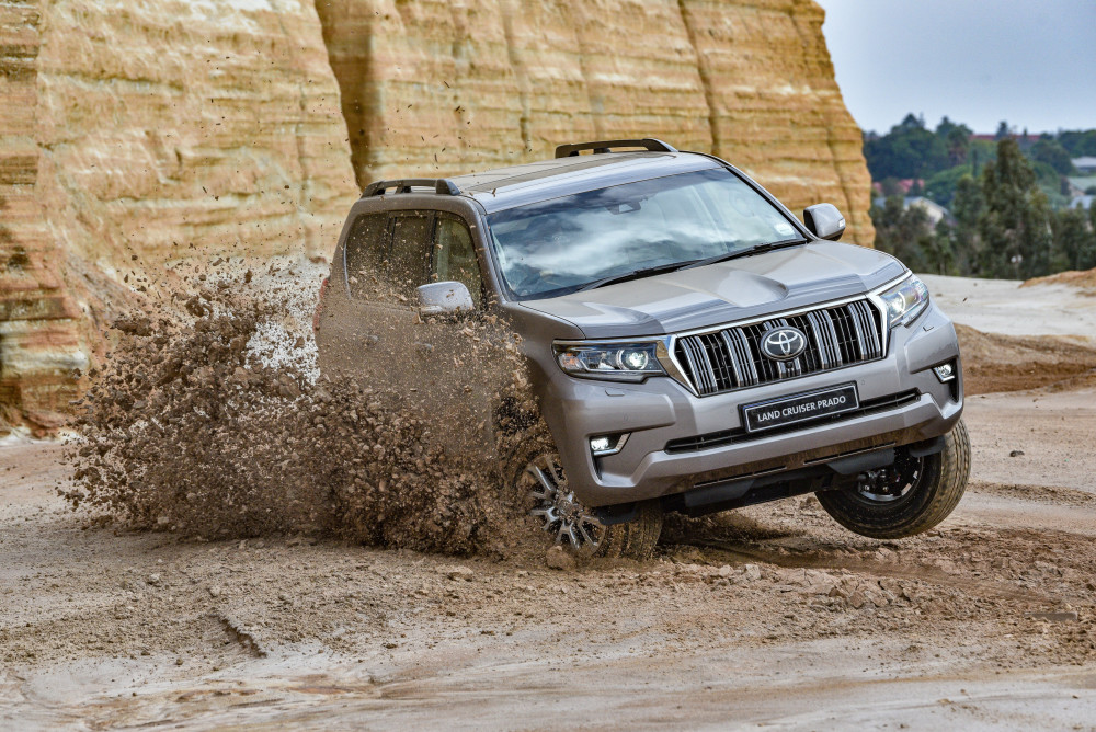Toyota land cruiser prado is the ultimate off-road vehicle