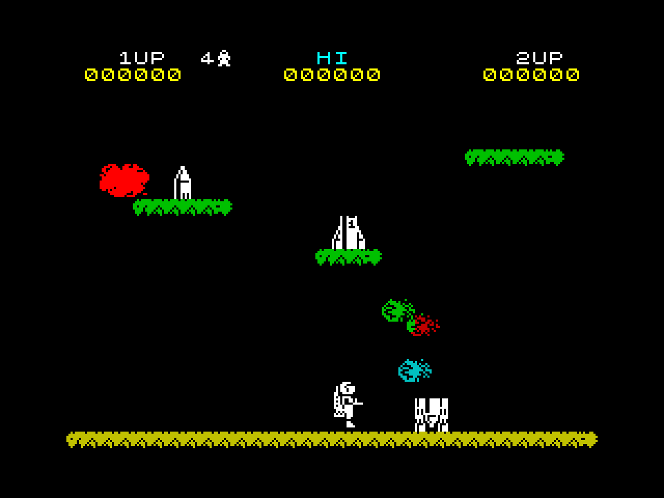 Game Review: Jet Pac (ZX Spectrum, Ricochet) - Mastertronic
