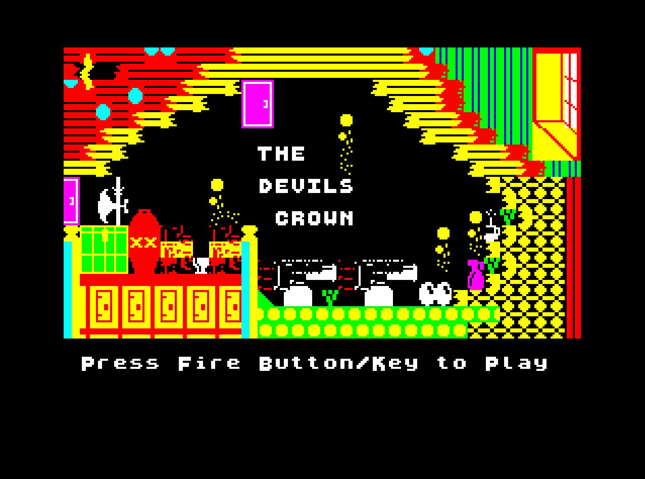 Game Review: Devil's Crown (ZX Spectrum, Mastertronic