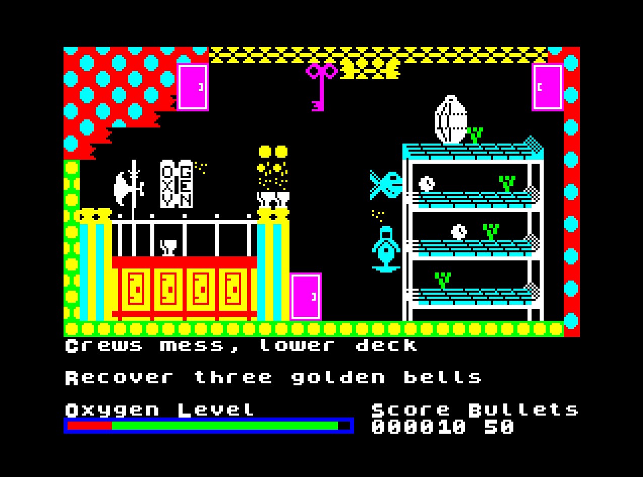 Devil❤️ Game Review: Devil's Crown (ZX Spectrum, Mastertronic