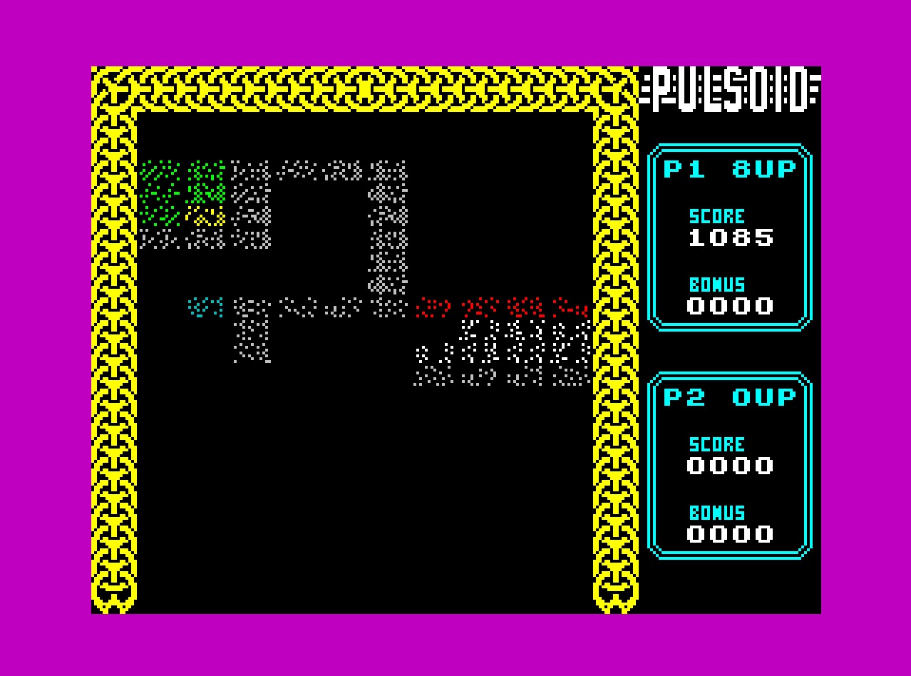 Game Review: Pulsoids (ZX Spectrum, Mastertronic) - Mastertronic