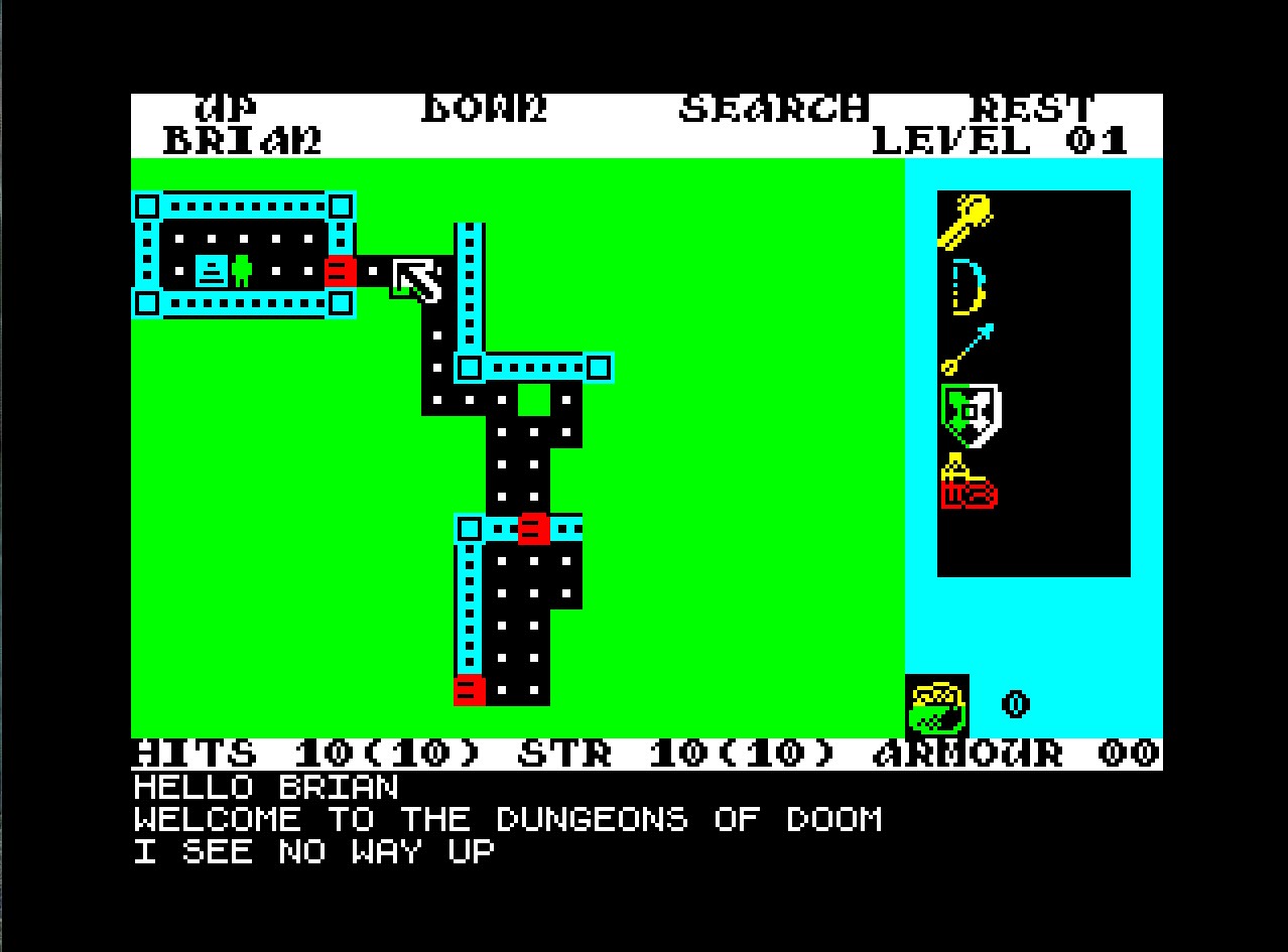 Game Review: Rogue (ZX Spectrum, Mastertronic) - Mastertronic