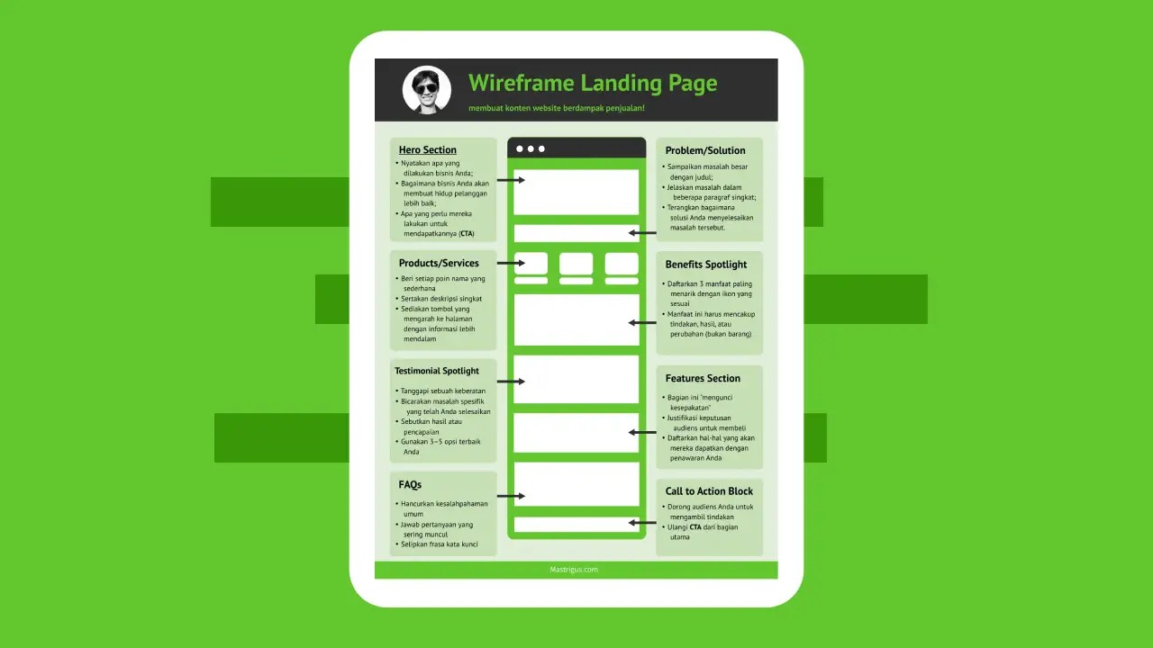 landing page