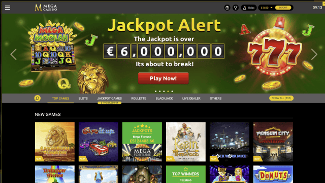Mega Casino - MatchedBets.com