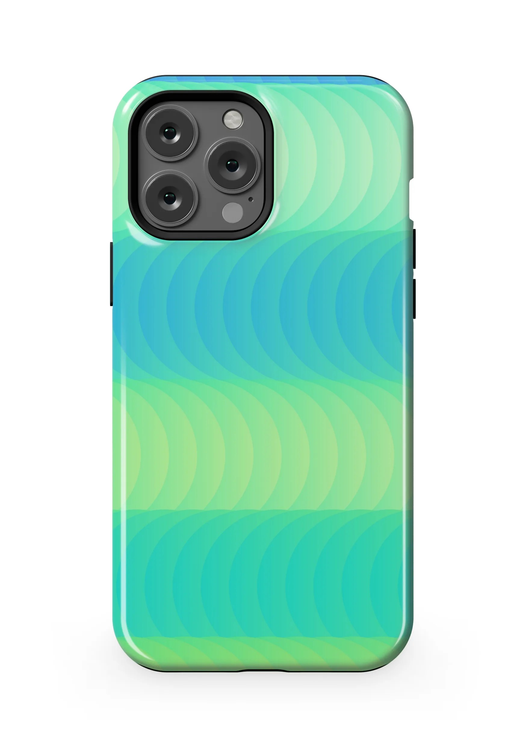 Mint Ripple Case | iPhone 13