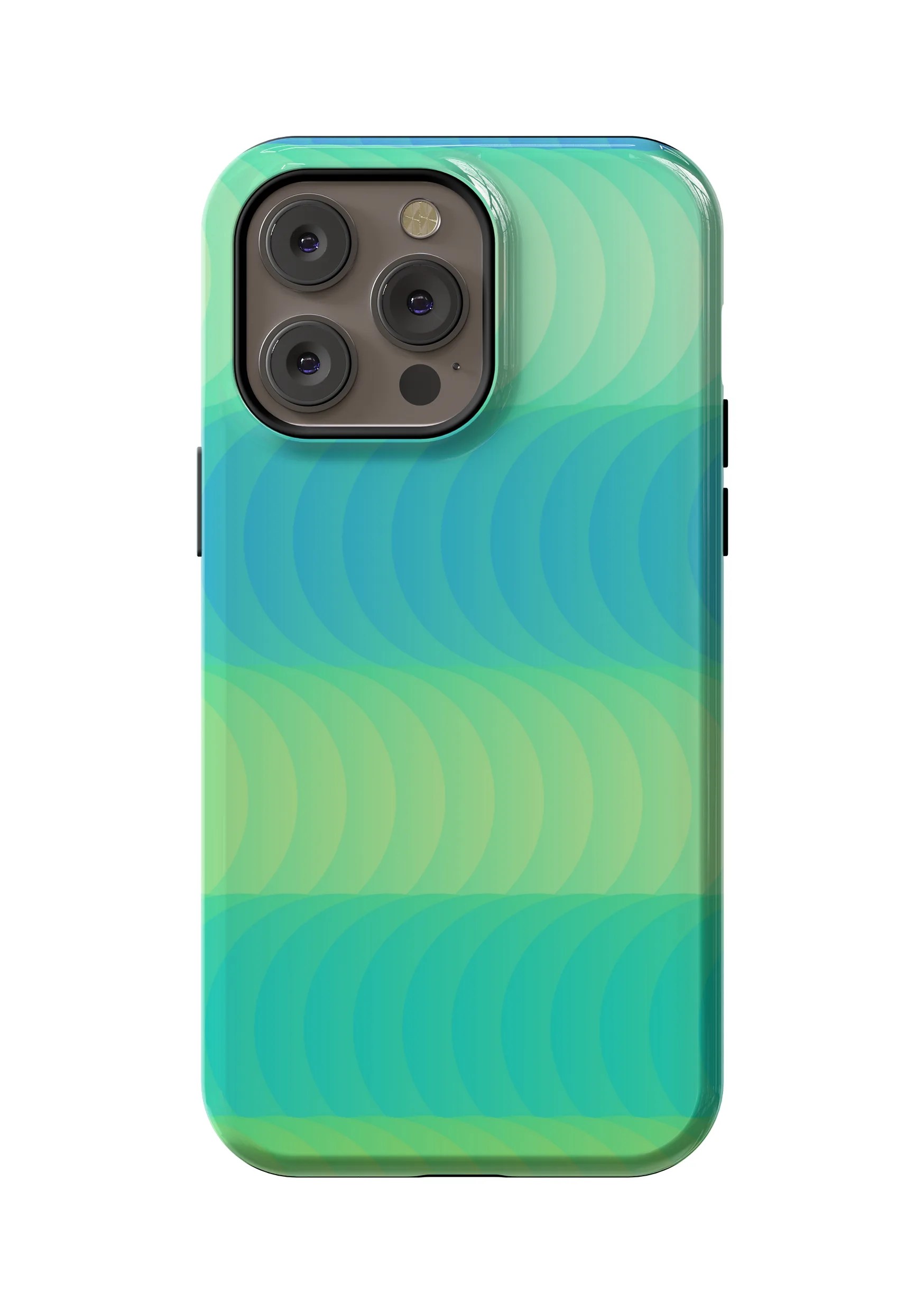 Mint Ripple Case | iPhone 14