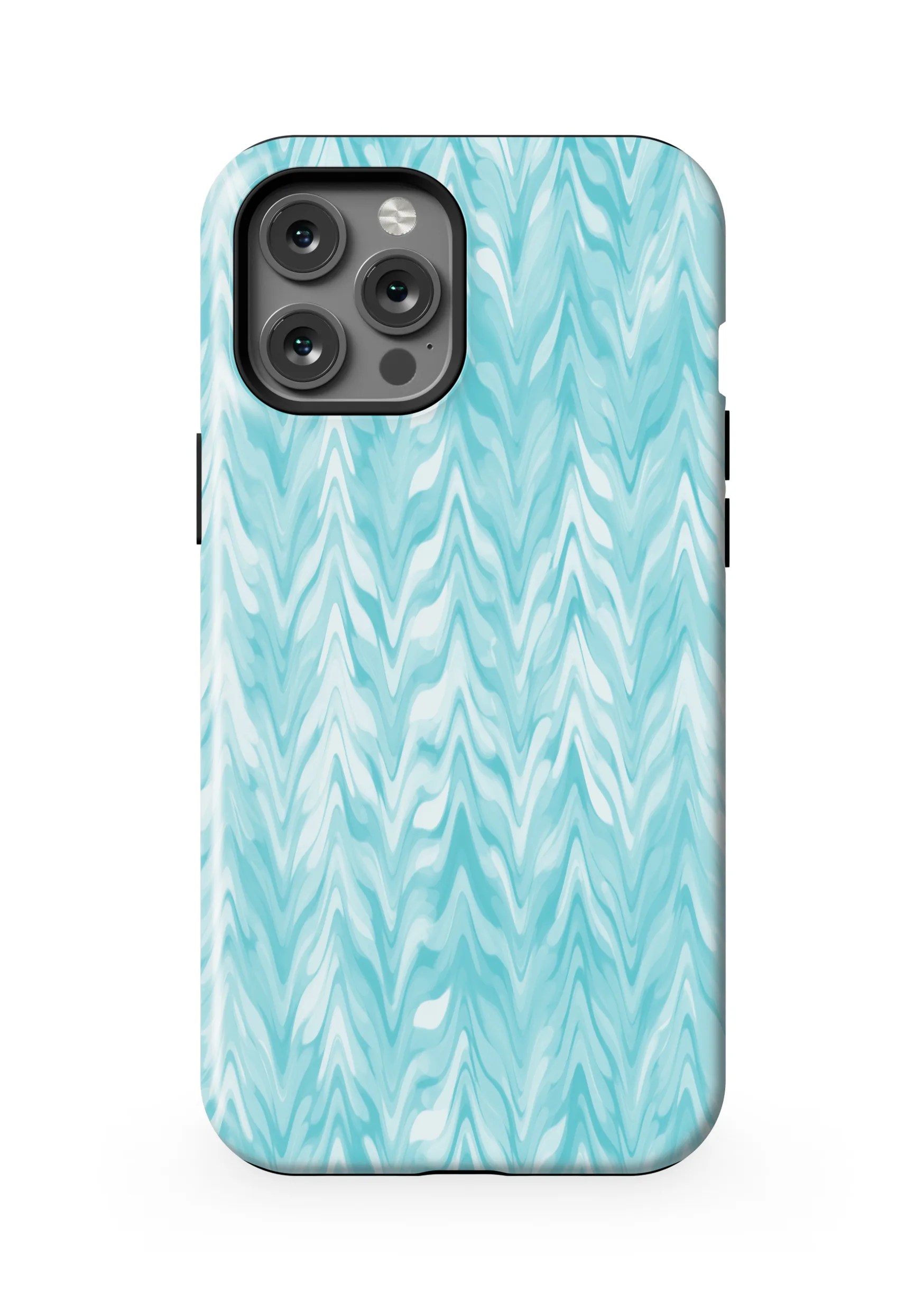 Turquoise Ripple Case | iPhone 12