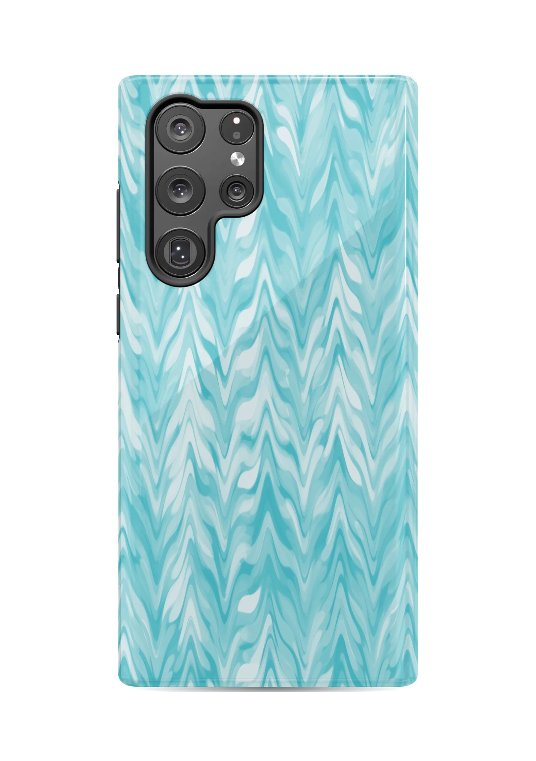 Turquoise Ripple Case | Galaxy S22