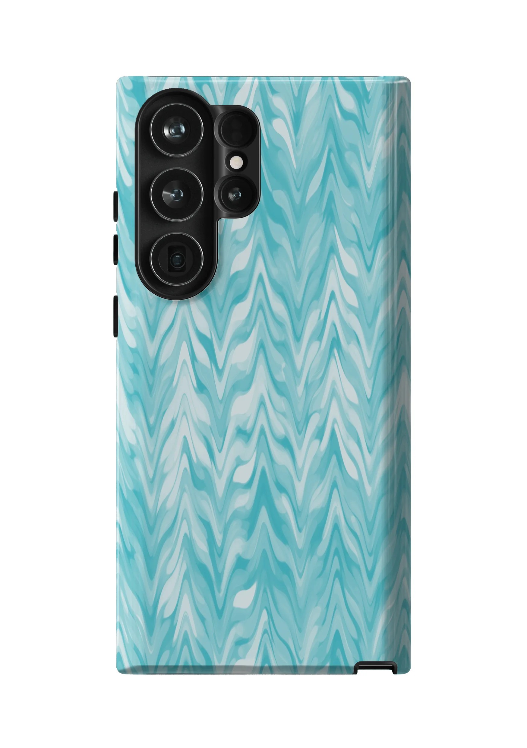 Turquoise Ripple Case | Galaxy S23