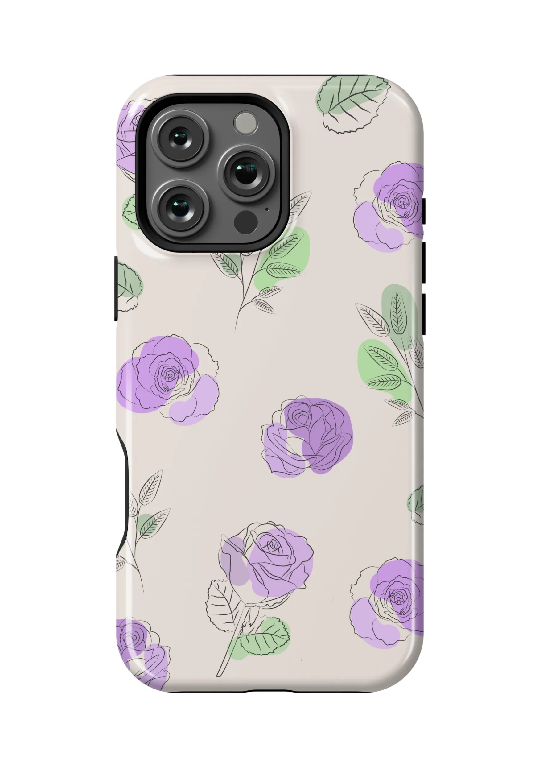 Linear Roses Case | iPhone 16