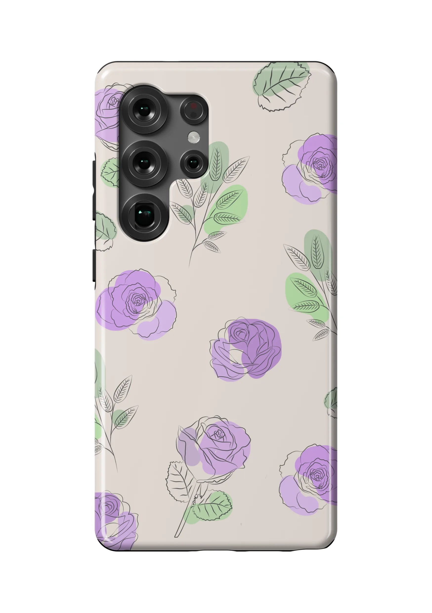 Linear Roses Case | Galaxy S25