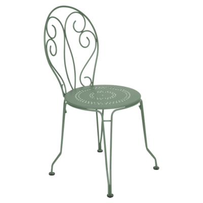Fauteuil De Jardin Metal Vintage Empilable Paname Amobois