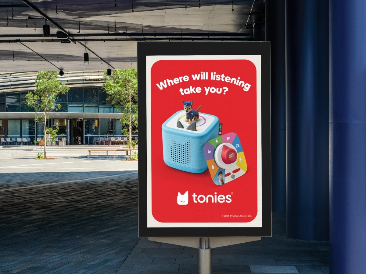 Tonies OOH campaign