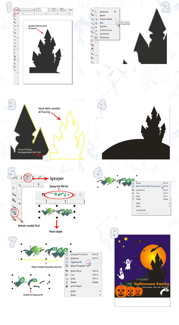 CorelDRAW  teknik informatika jaka