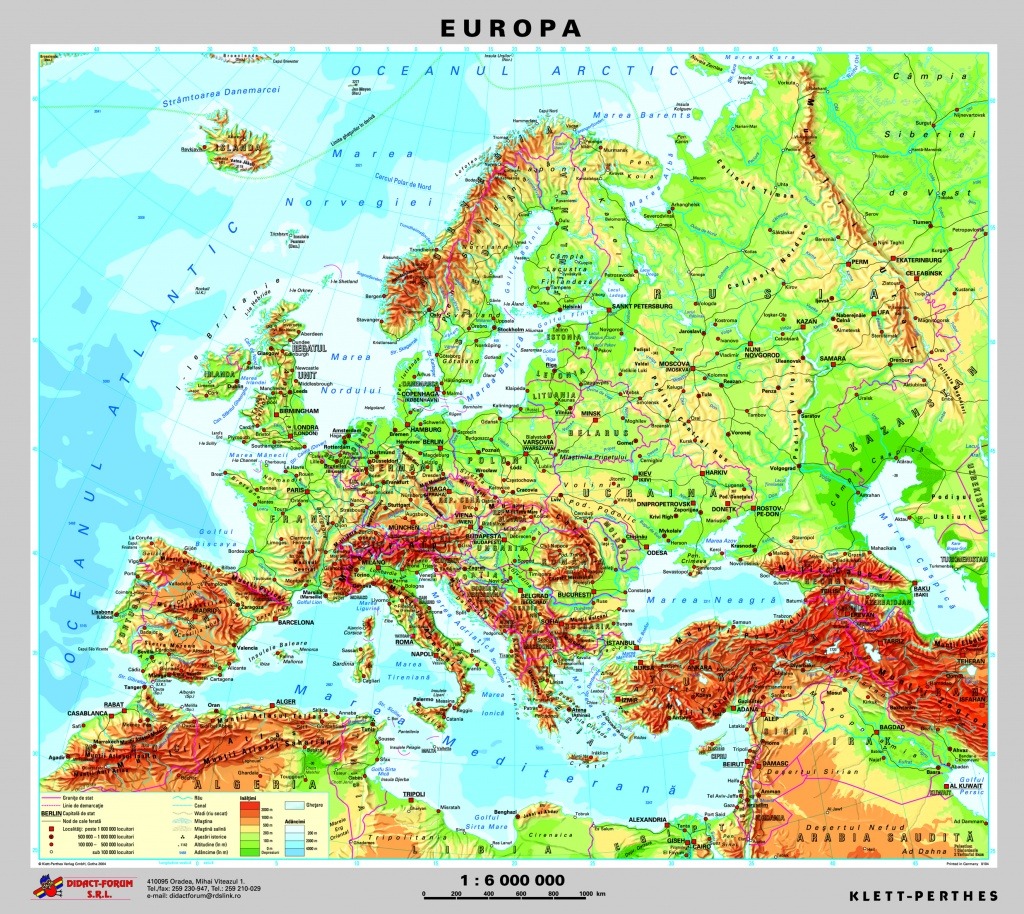 Harta Europei Business Map harta-europei-business-map