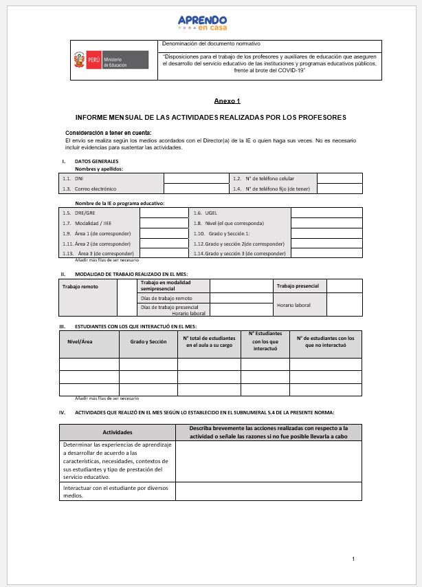 El fin de un informe es el de informar sobre algún hecho o alguna labor, debe incluir recomendaciones, sugerencias y conclusiones de tal manera que se motiven acciones en un futuro.los informes pueden ser públicos o privados, basandose e Formato De Informe Mensual De Actividades Junio 2021