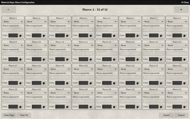 Module Settings Material Keys Documentation - 4K Abstract Backgrounds for Desktop