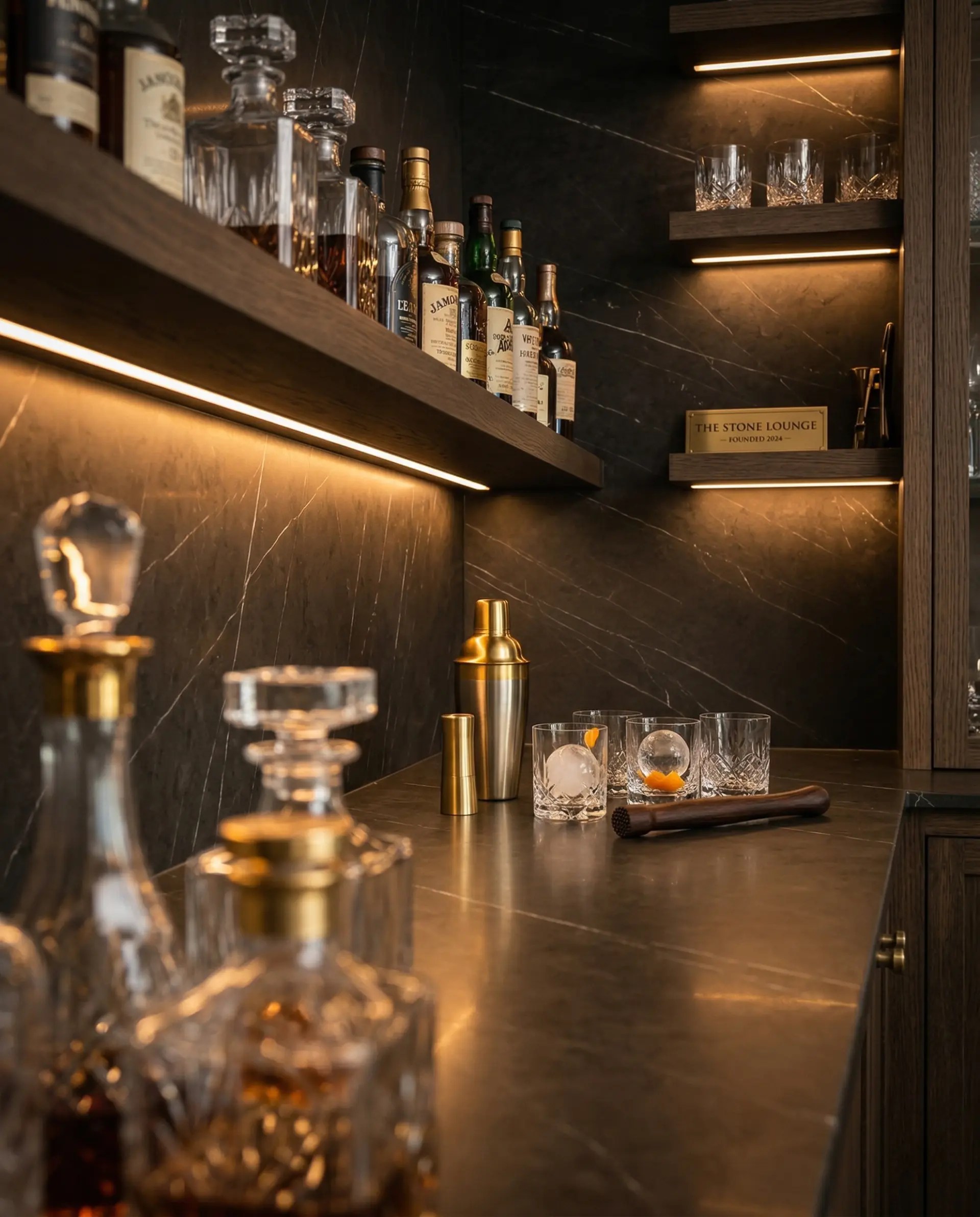 Antracite inspiration – Wet Bar