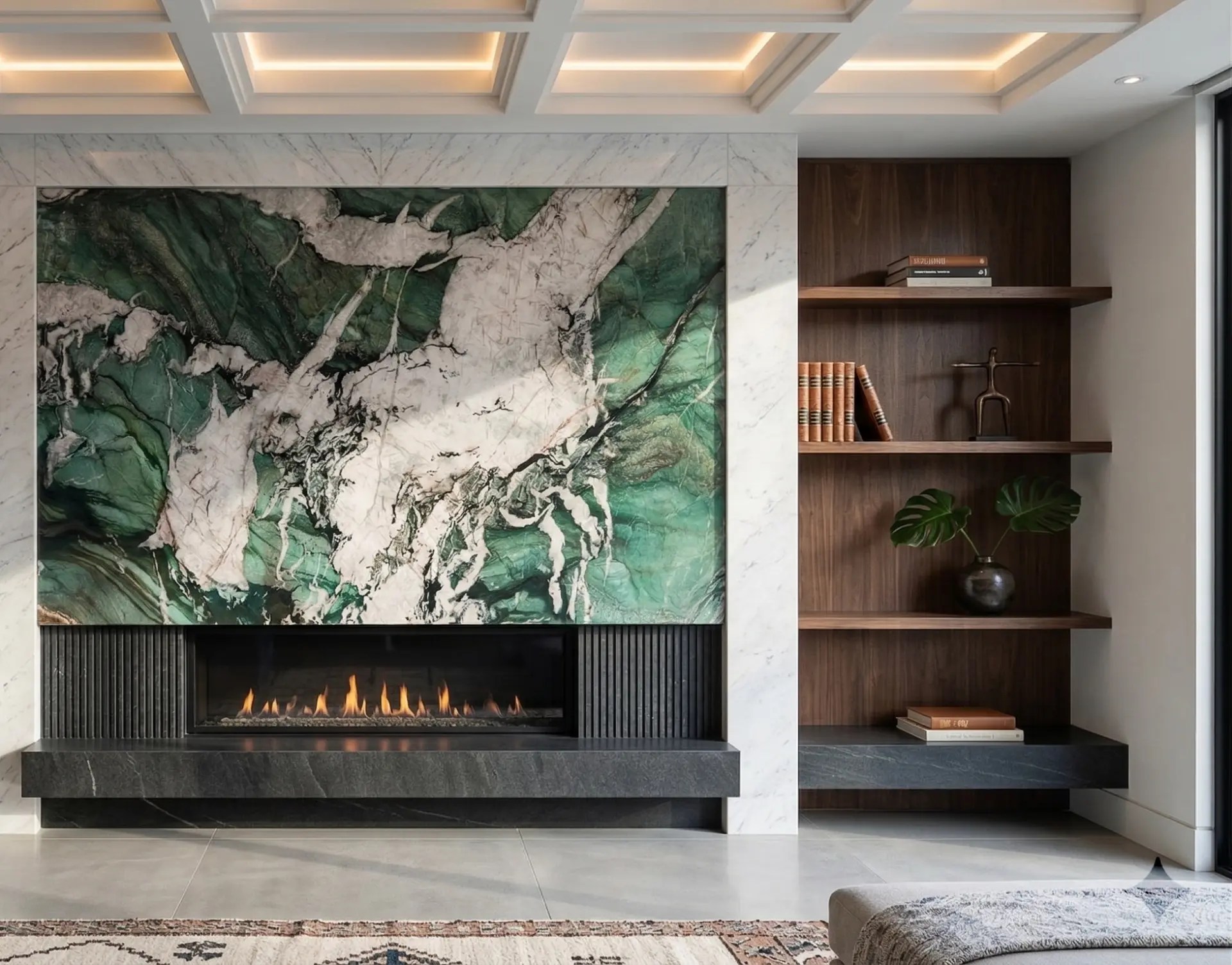 Botanic Crystal inspiration – Fireplace