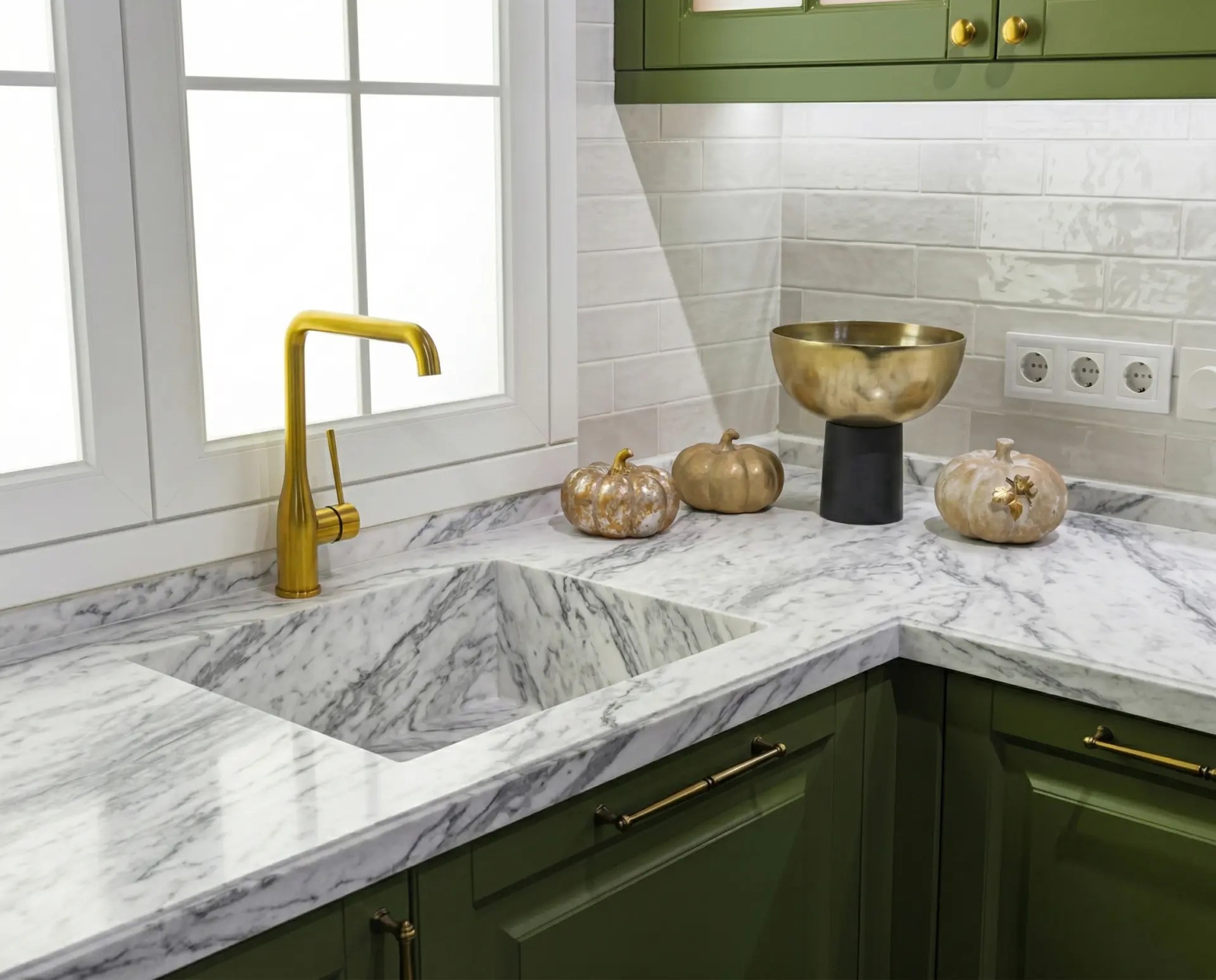 Brazilian Carrara inspiration – Kitchen