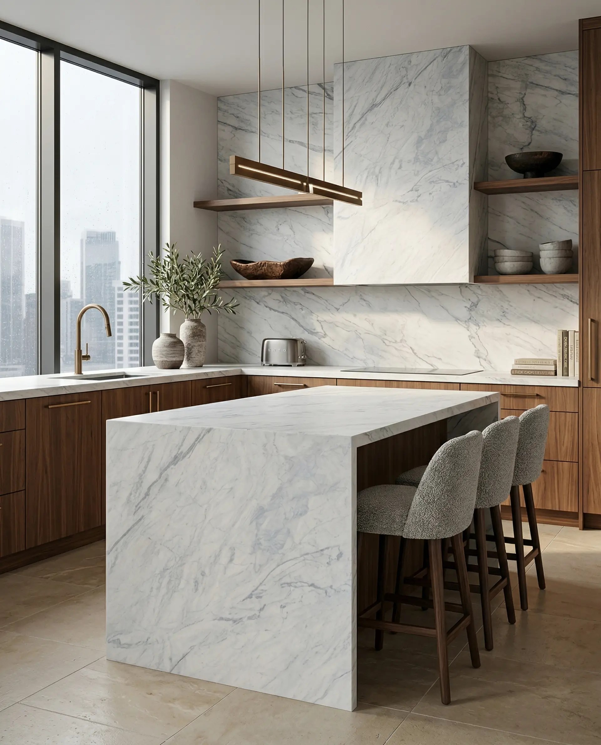 Calacatta Chiara inspiration – Kitchen