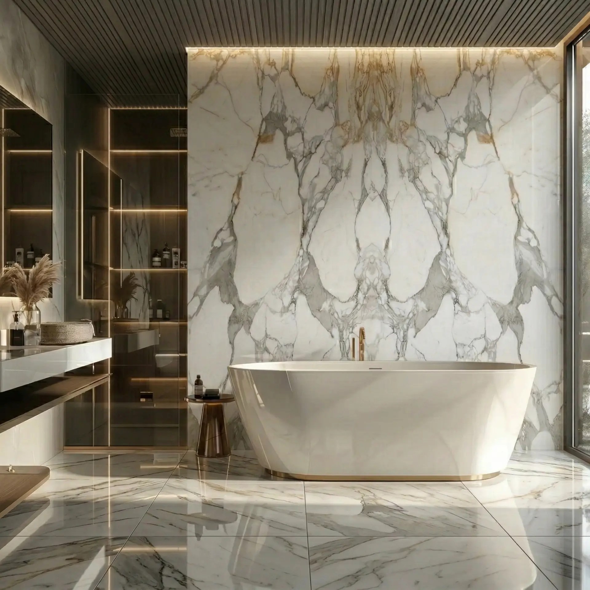 Calacatta Gold Borghini  inspiration – Bathroom
