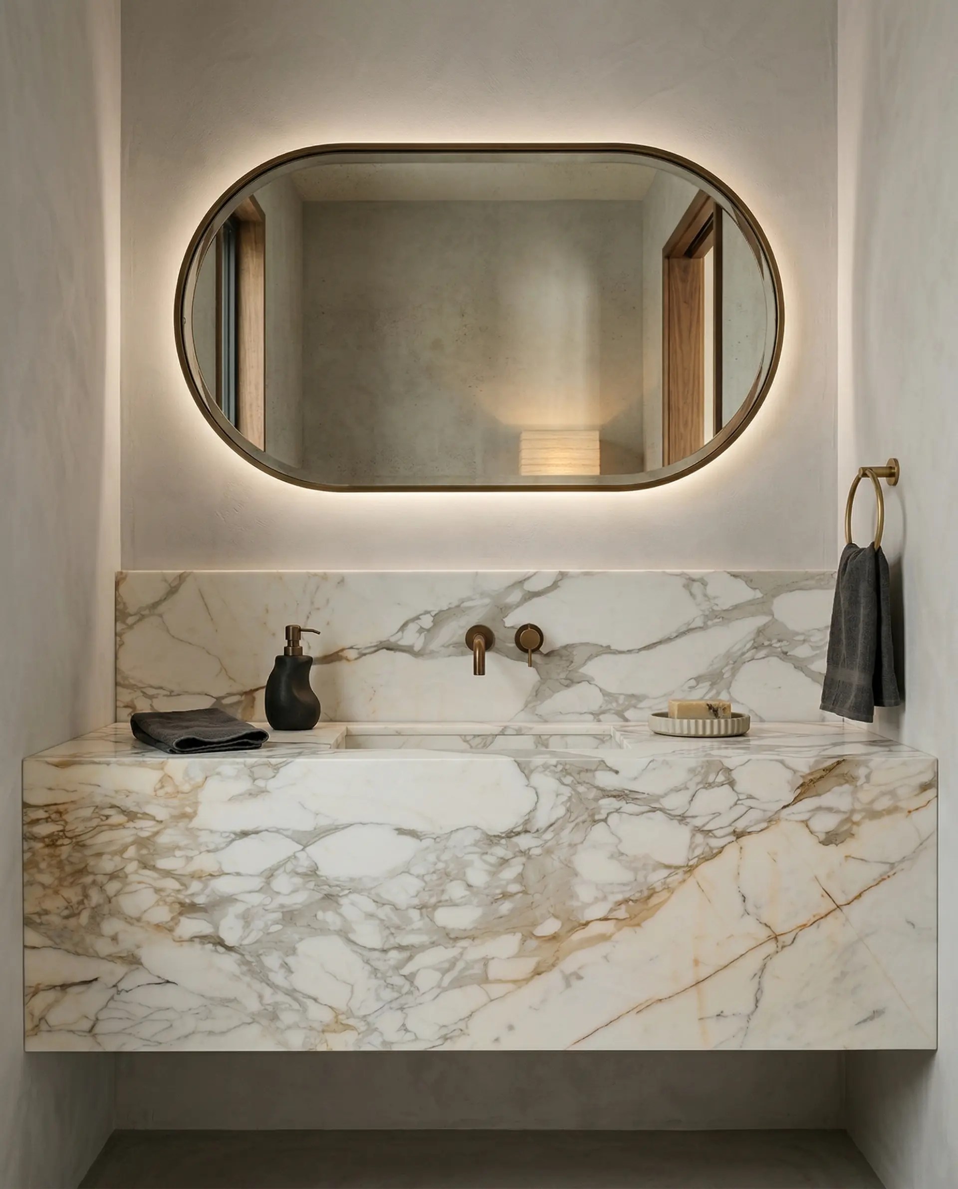 Calacatta Gold Borghini  inspiration – Powder