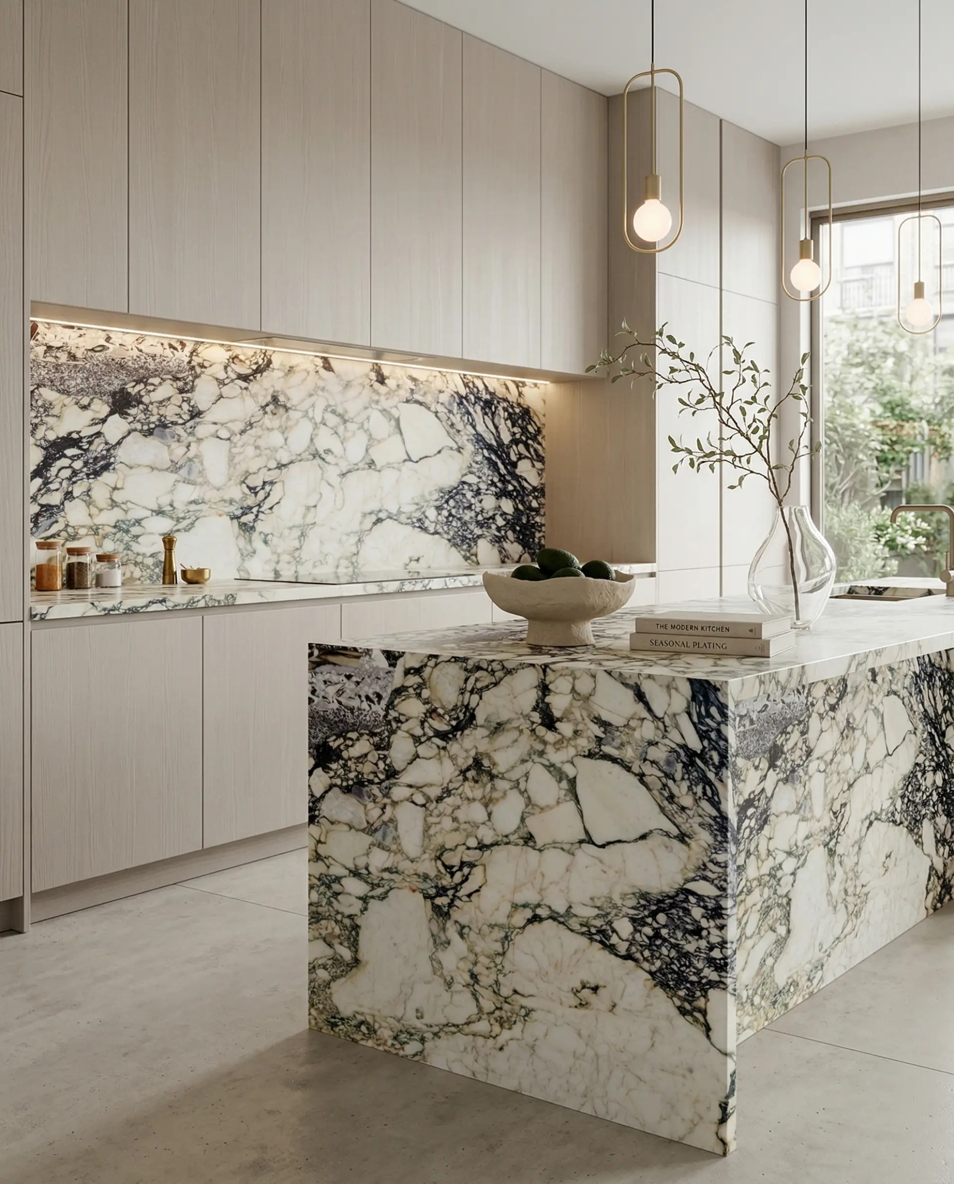 Calacatta Monet Viola inspiration – Kitchen