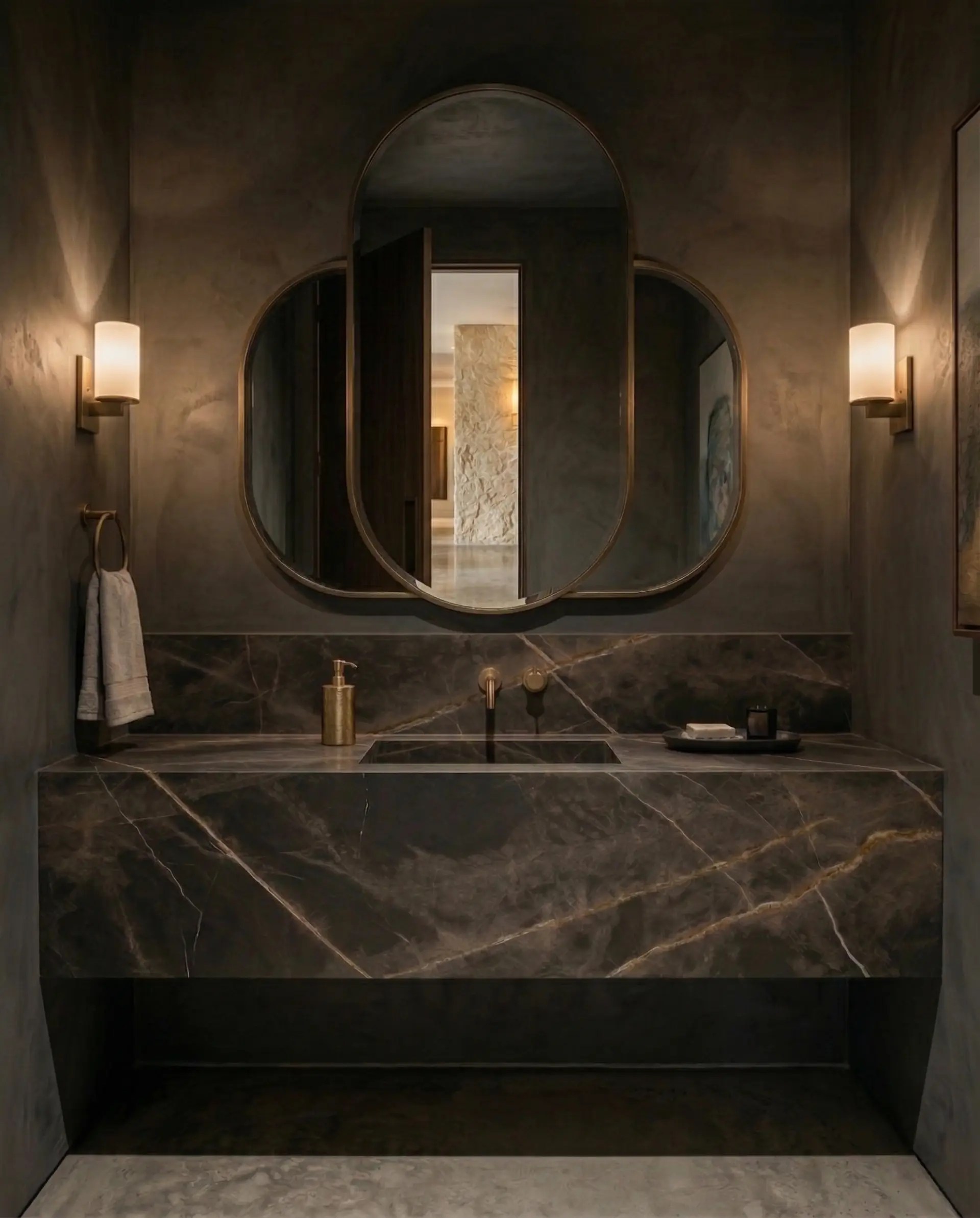 Calacatta Noir inspiration – Powder