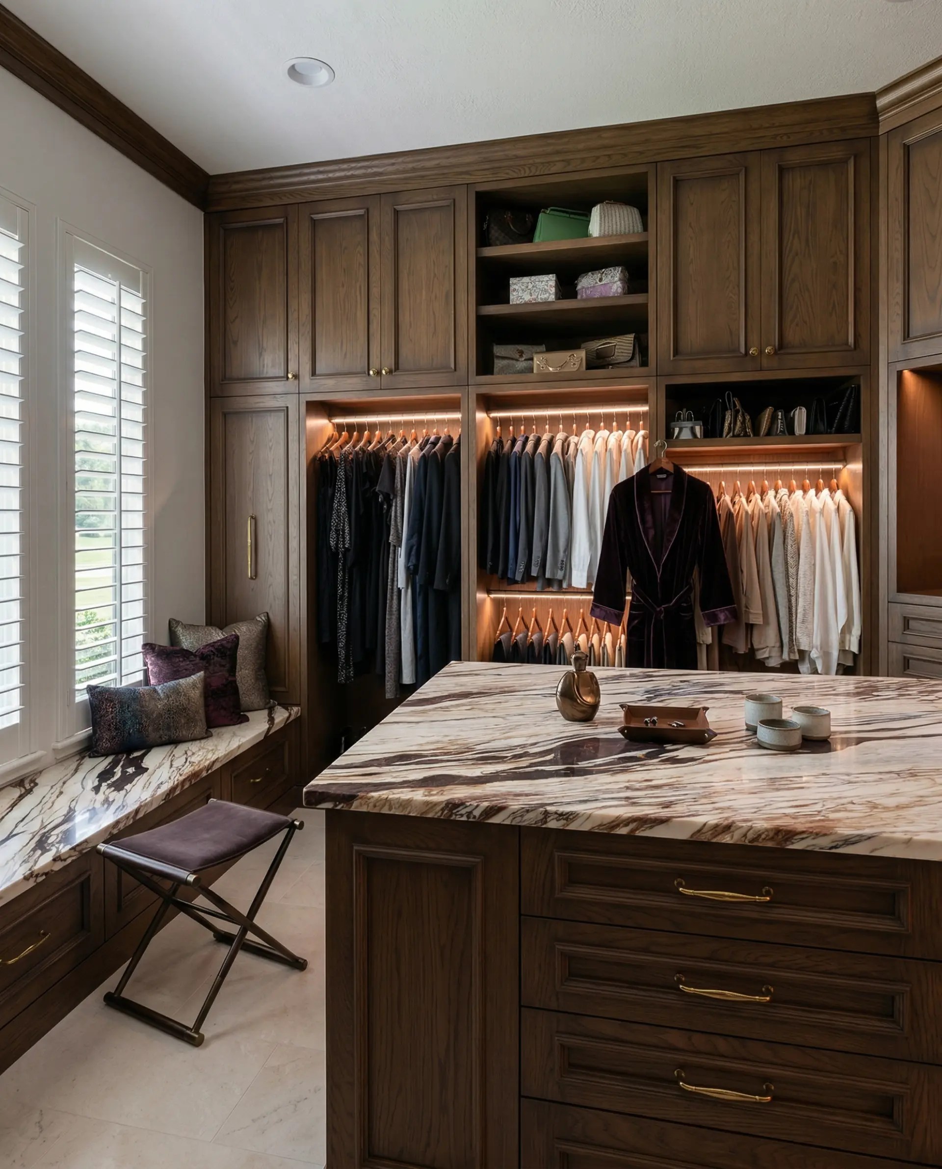 Calacatta Retro inspiration – Closet