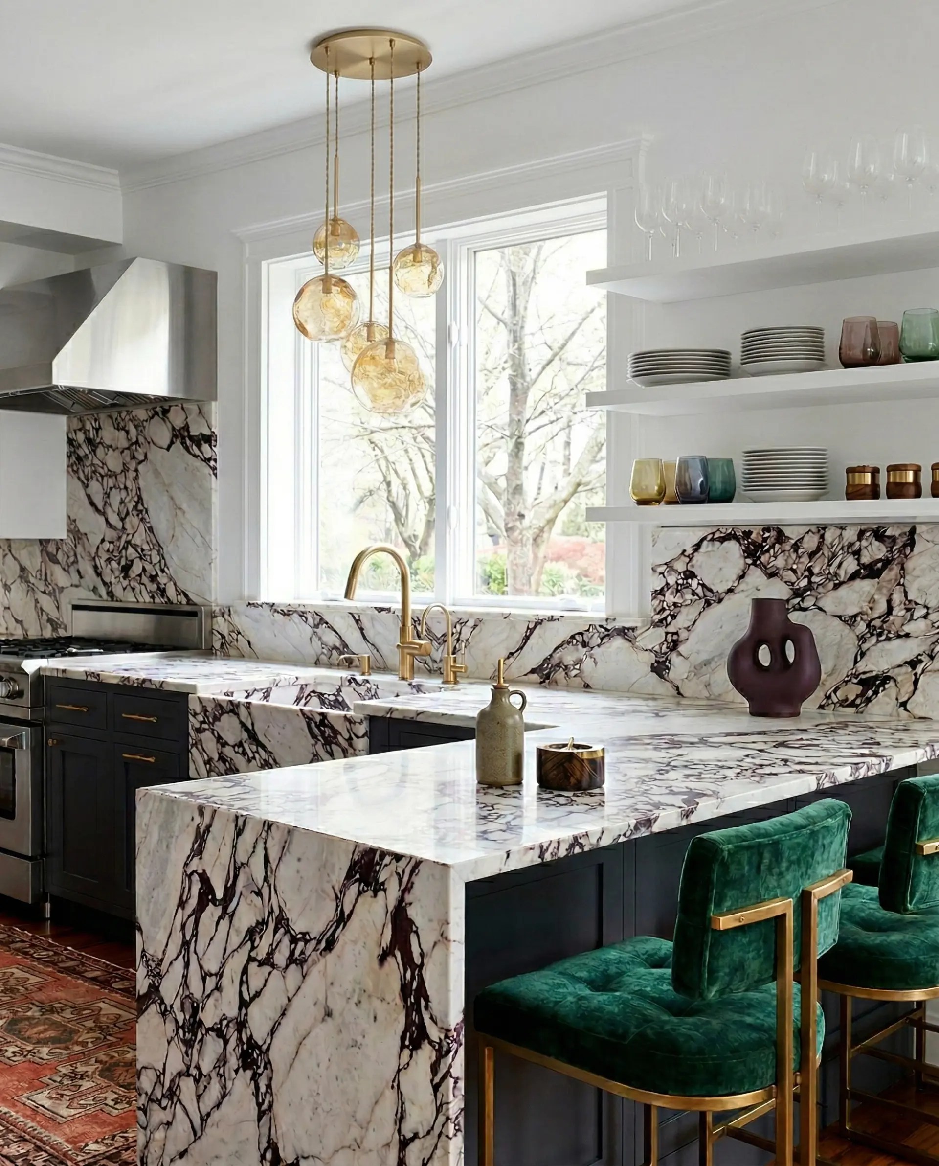 Calacatta Viola inspiration – Kitchen